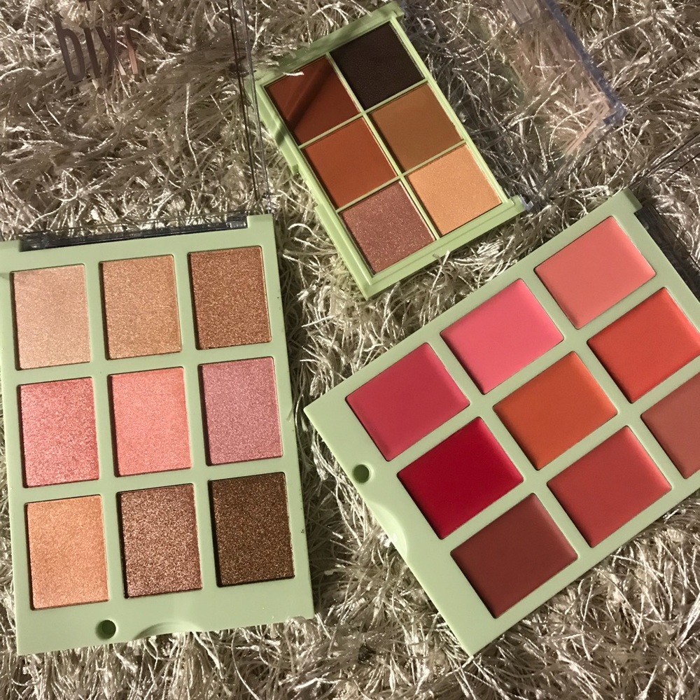 Pixi Beauty Lip Palette and eyeshadow palettes